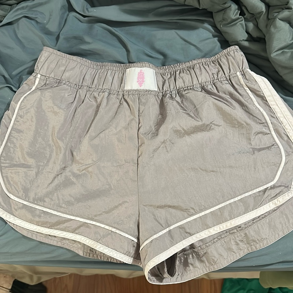 free people varsity blues shorts